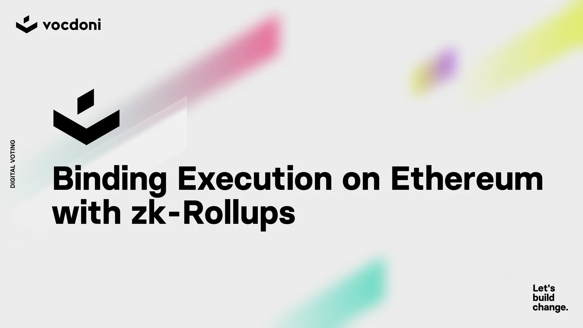 Execució vinculant a Ethereum amb zk-Rollups